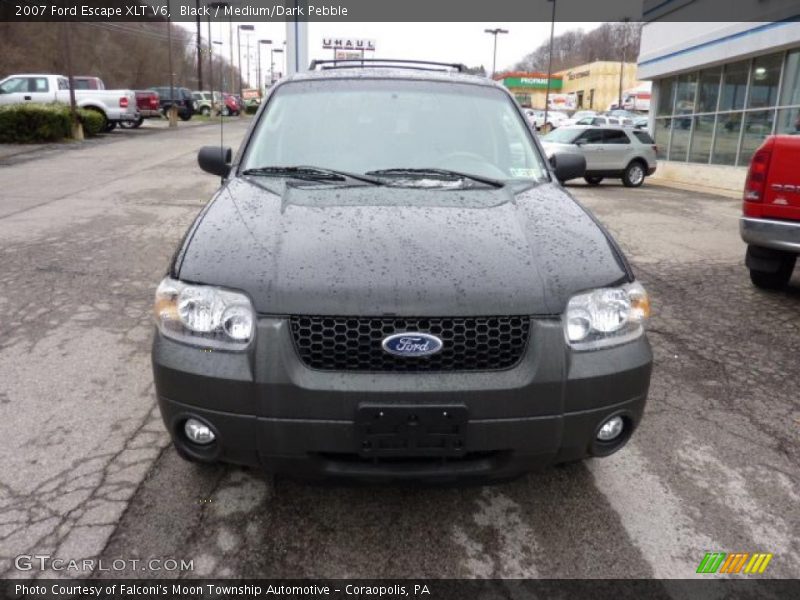 Black / Medium/Dark Pebble 2007 Ford Escape XLT V6