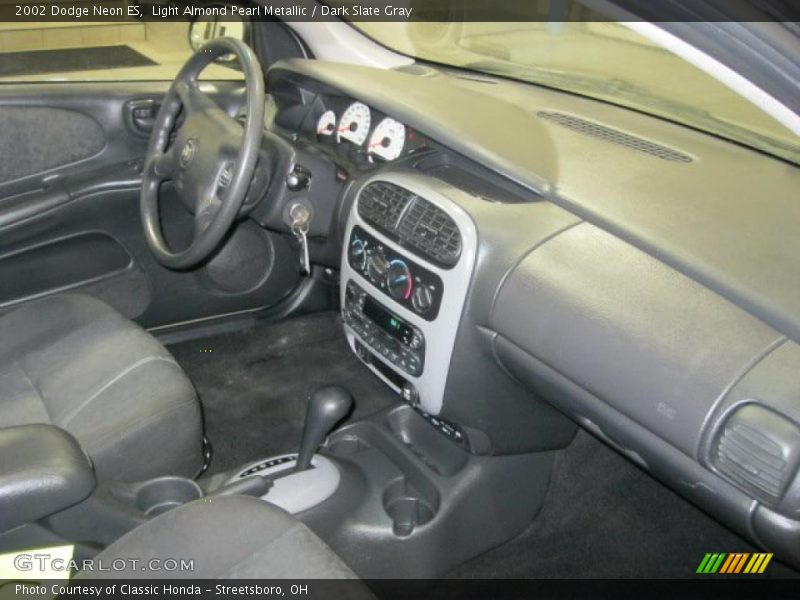 Light Almond Pearl Metallic / Dark Slate Gray 2002 Dodge Neon ES