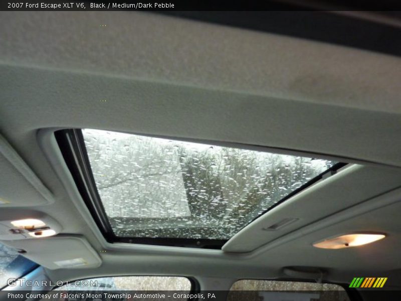 Black / Medium/Dark Pebble 2007 Ford Escape XLT V6