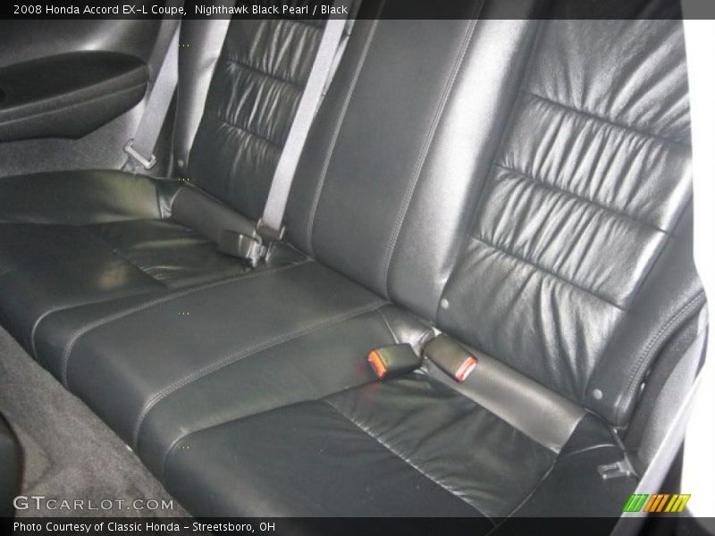  2008 Accord EX-L Coupe Black Interior