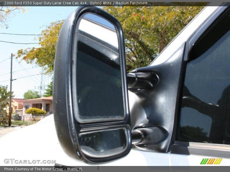 Oxford White / Medium Parchment 2000 Ford F350 Super Duty Lariat Crew Cab 4x4