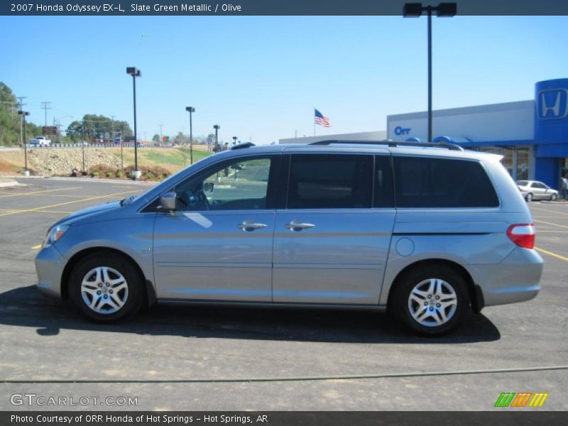  2007 Odyssey EX-L Slate Green Metallic