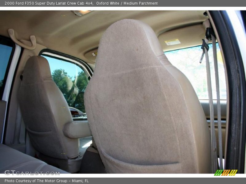 Oxford White / Medium Parchment 2000 Ford F350 Super Duty Lariat Crew Cab 4x4