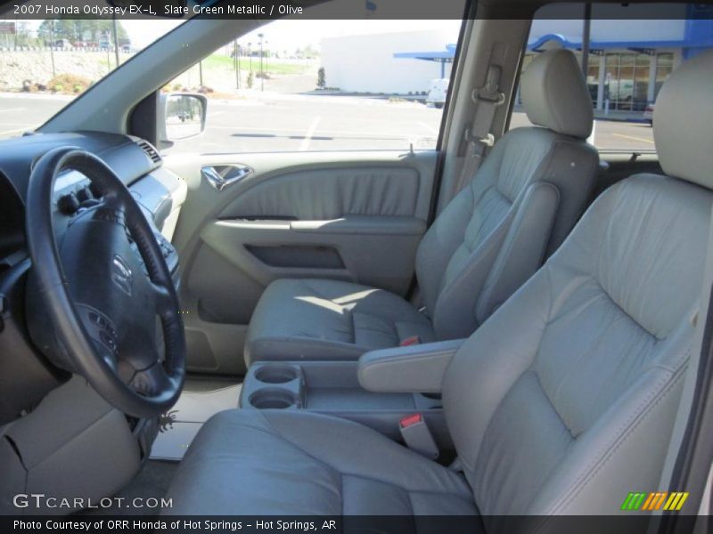  2007 Odyssey EX-L Olive Interior