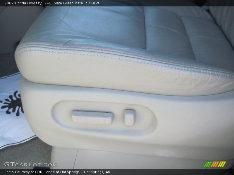 Slate Green Metallic / Olive 2007 Honda Odyssey EX-L