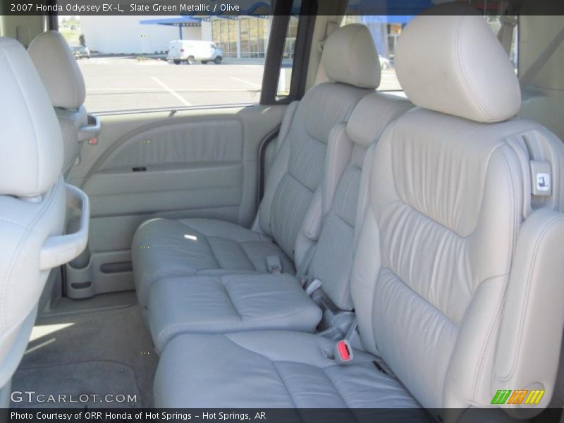 Slate Green Metallic / Olive 2007 Honda Odyssey EX-L