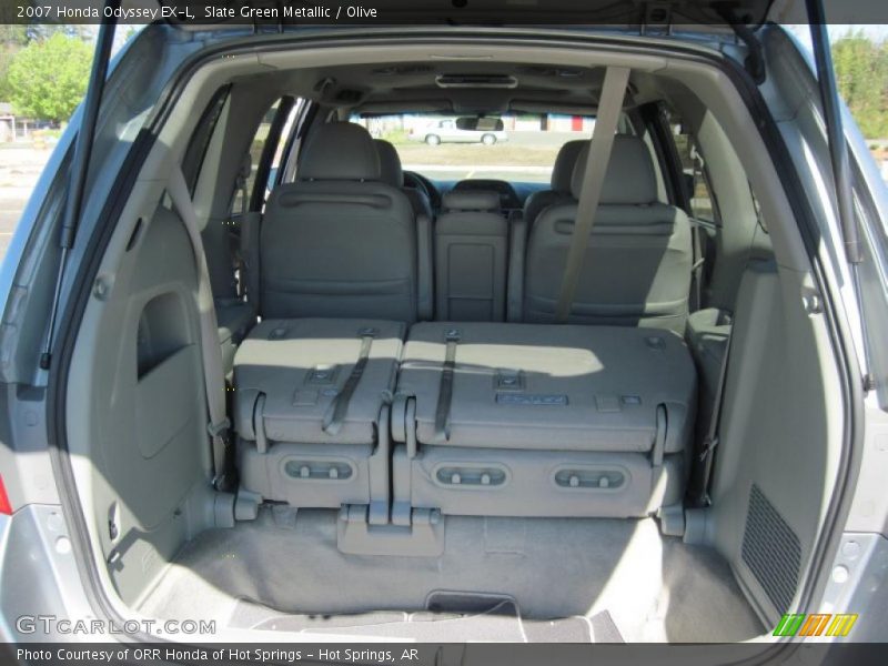 Slate Green Metallic / Olive 2007 Honda Odyssey EX-L