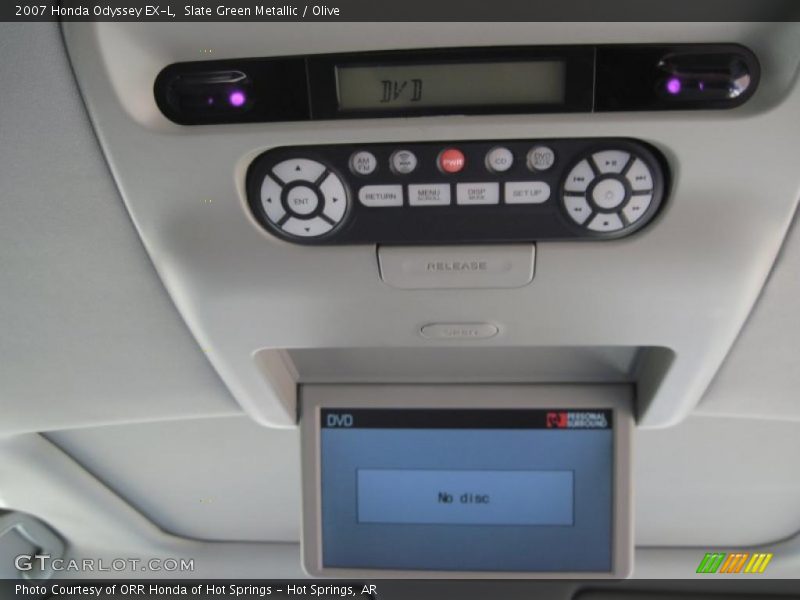 Slate Green Metallic / Olive 2007 Honda Odyssey EX-L