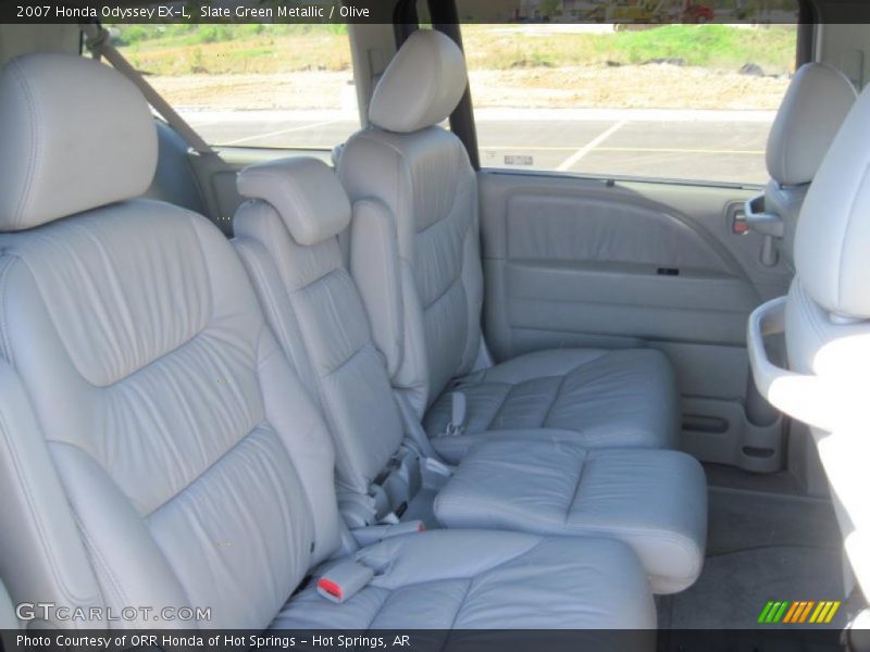 Slate Green Metallic / Olive 2007 Honda Odyssey EX-L