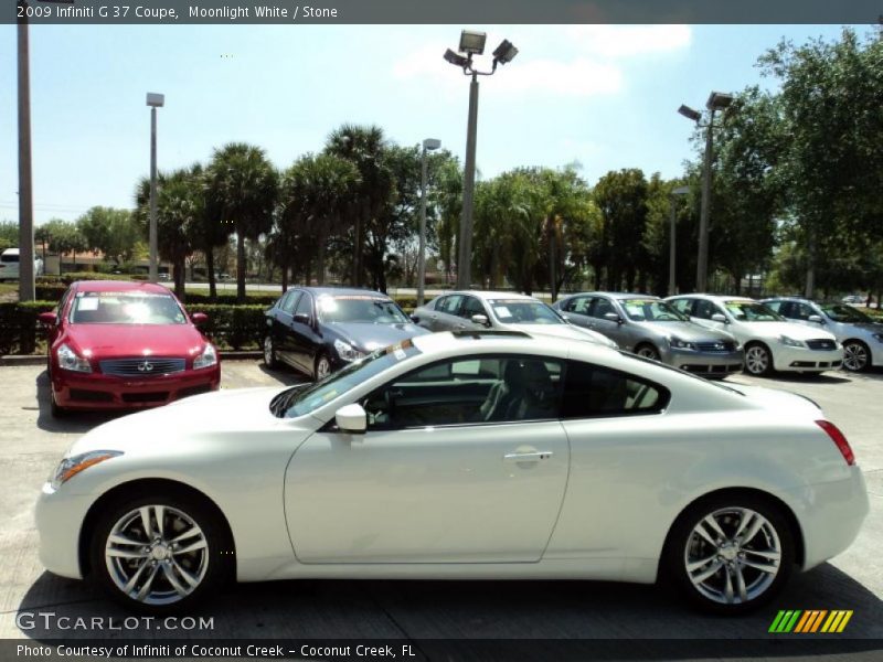  2009 G 37 Coupe Moonlight White