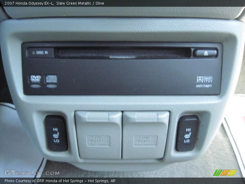 Slate Green Metallic / Olive 2007 Honda Odyssey EX-L