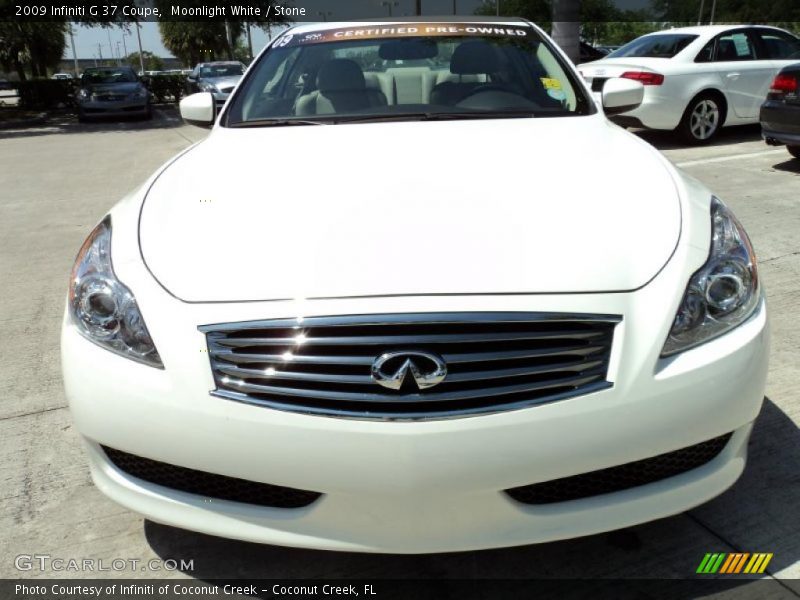  2009 G 37 Coupe Moonlight White