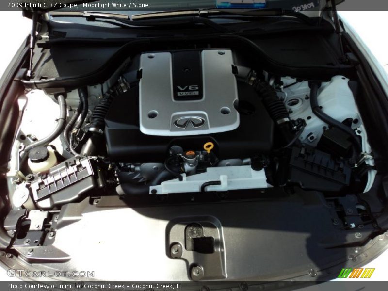  2009 G 37 Coupe Engine - 3.7 Liter DOHC 24-Valve VVEL V6