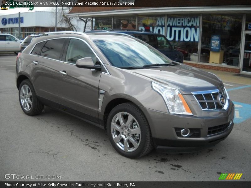 Mocha Steel Metallic / Shale/Brownstone 2011 Cadillac SRX 4 V6 AWD