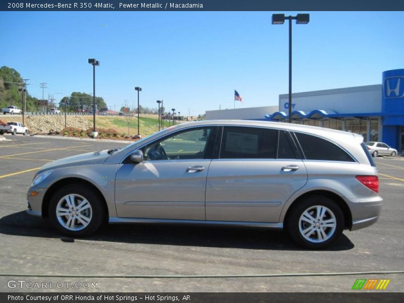 Pewter Metallic / Macadamia 2008 Mercedes-Benz R 350 4Matic