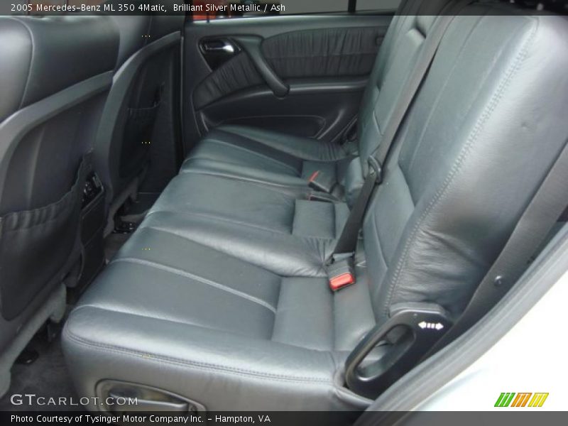 Brilliant Silver Metallic / Ash 2005 Mercedes-Benz ML 350 4Matic