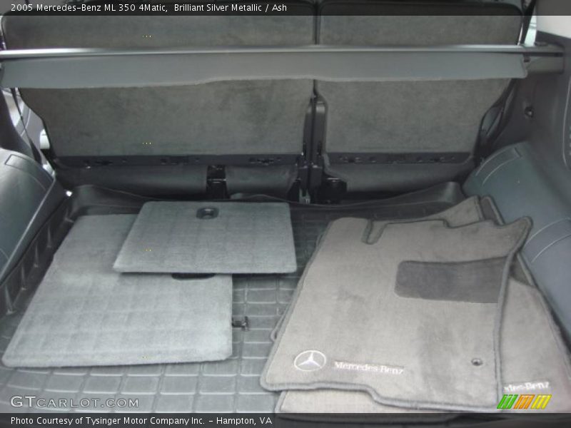 Brilliant Silver Metallic / Ash 2005 Mercedes-Benz ML 350 4Matic