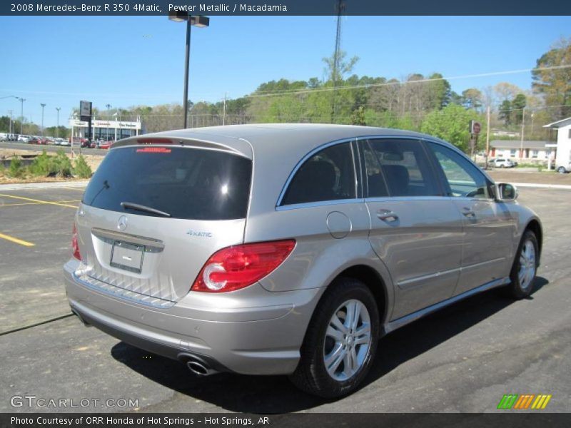 Pewter Metallic / Macadamia 2008 Mercedes-Benz R 350 4Matic