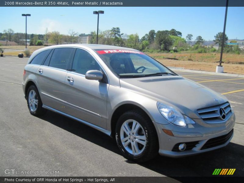 Pewter Metallic / Macadamia 2008 Mercedes-Benz R 350 4Matic