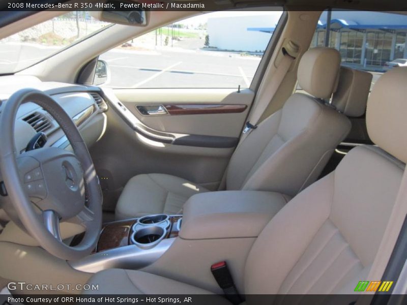 Pewter Metallic / Macadamia 2008 Mercedes-Benz R 350 4Matic