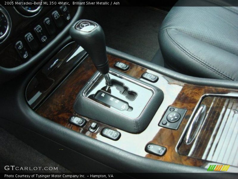 Brilliant Silver Metallic / Ash 2005 Mercedes-Benz ML 350 4Matic