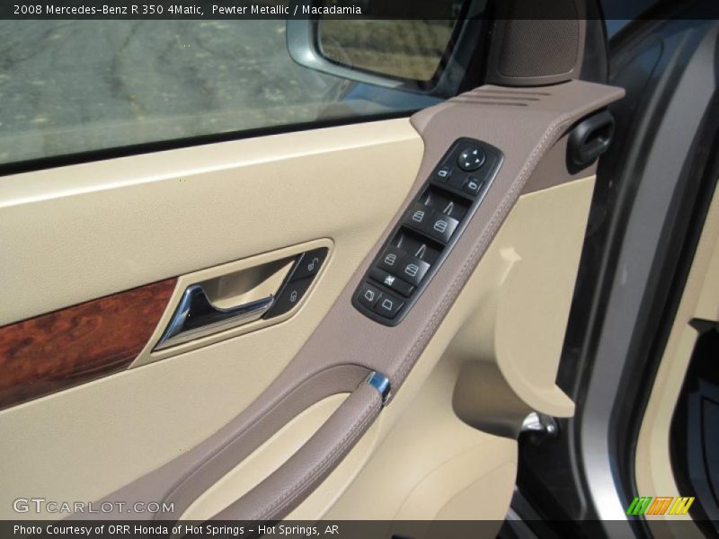 Pewter Metallic / Macadamia 2008 Mercedes-Benz R 350 4Matic