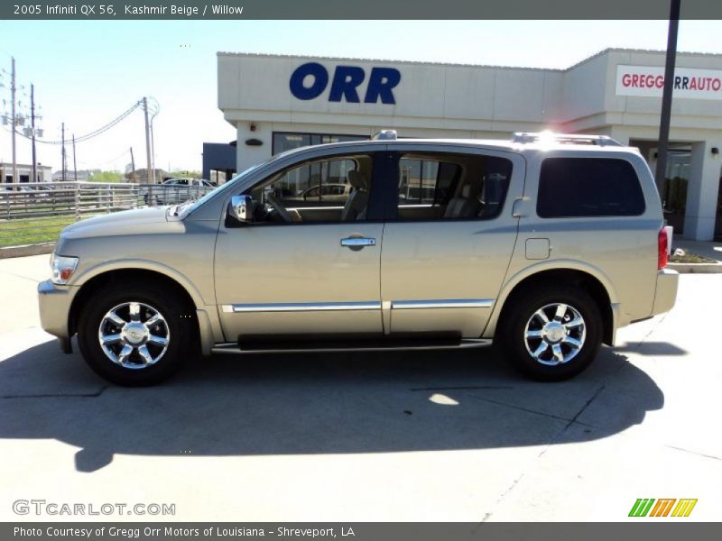 Kashmir Beige / Willow 2005 Infiniti QX 56
