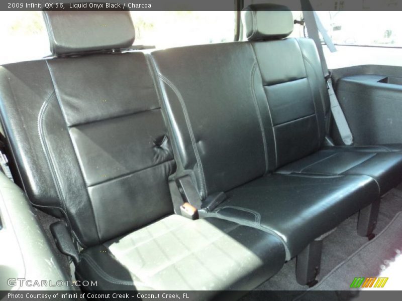  2009 QX 56 Charcoal Interior