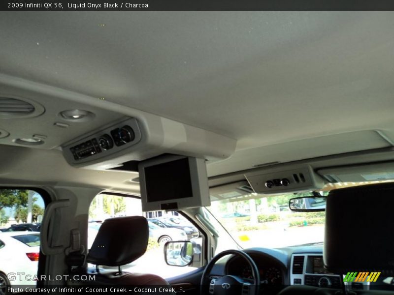Liquid Onyx Black / Charcoal 2009 Infiniti QX 56