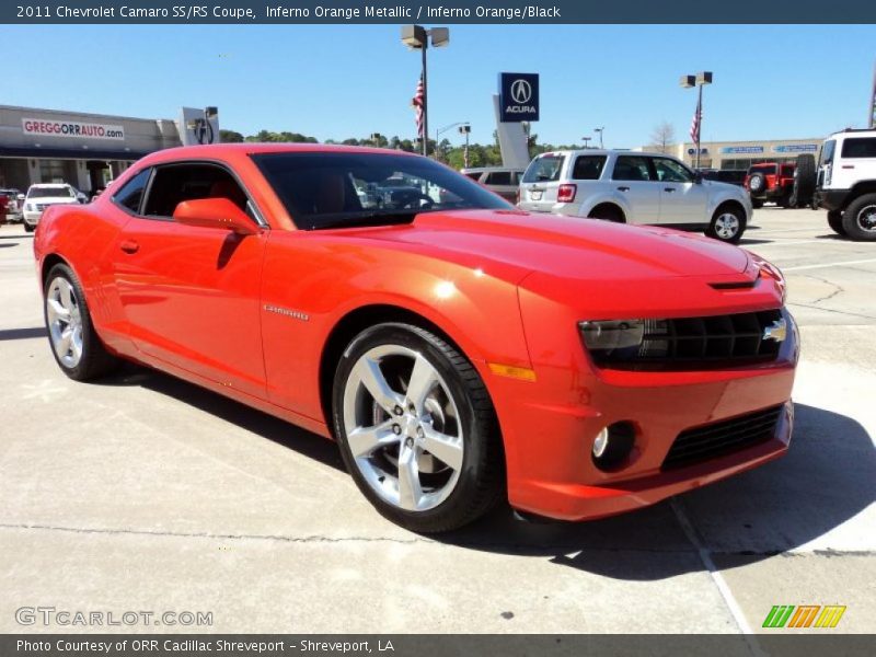 Front 3/4 View of 2011 Camaro SS/RS Coupe