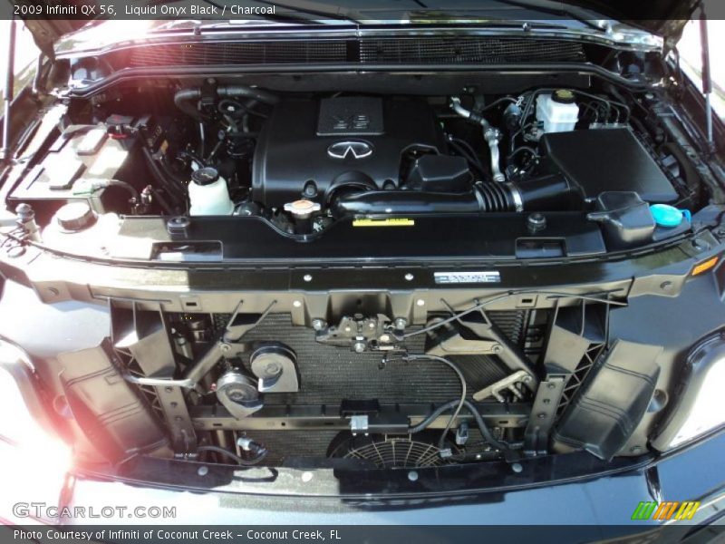  2009 QX 56 Engine - 5.6 Liter DOHC 32-Valve V8