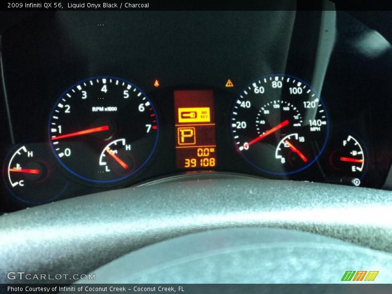  2009 QX 56 56 Gauges