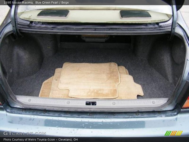 Blue Green Pearl / Beige 1998 Nissan Maxima