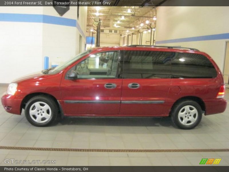 Dark Toreador Red Metallic / Flint Grey 2004 Ford Freestar SE