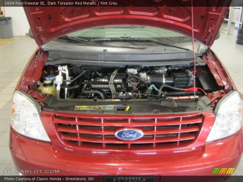 Dark Toreador Red Metallic / Flint Grey 2004 Ford Freestar SE