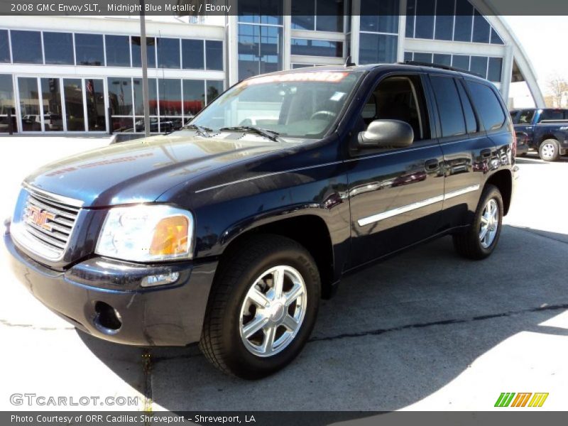 Midnight Blue Metallic / Ebony 2008 GMC Envoy SLT