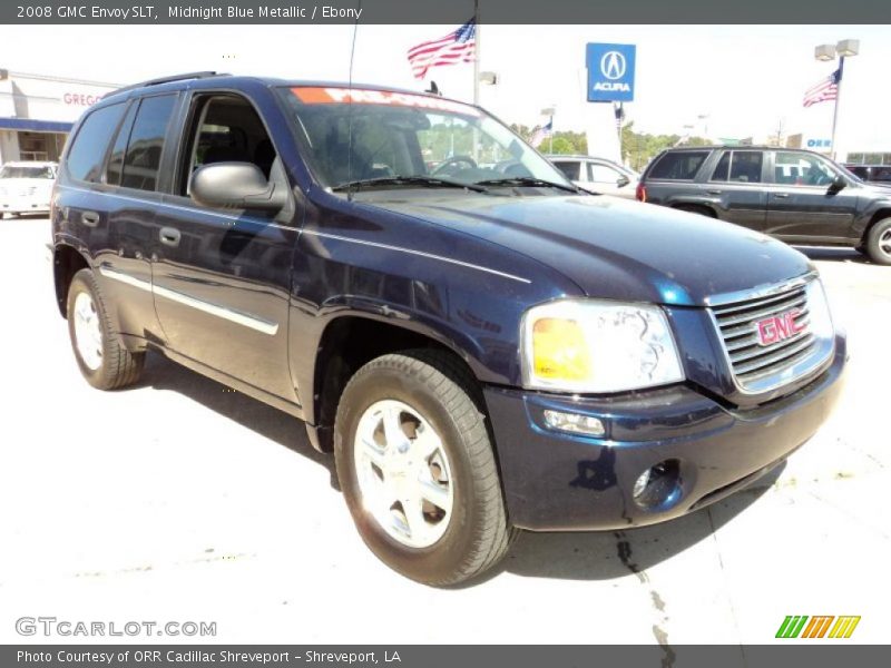 Midnight Blue Metallic / Ebony 2008 GMC Envoy SLT