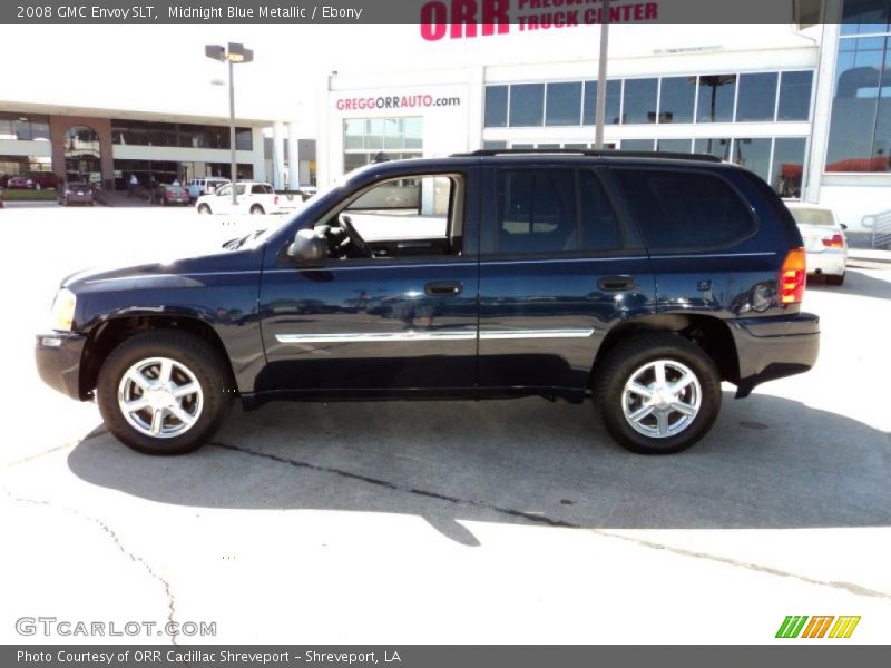 Midnight Blue Metallic / Ebony 2008 GMC Envoy SLT