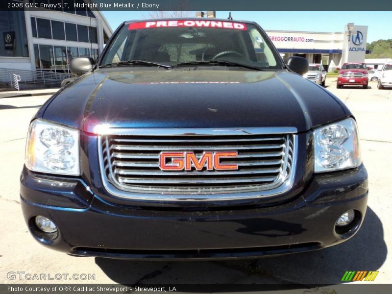 Midnight Blue Metallic / Ebony 2008 GMC Envoy SLT