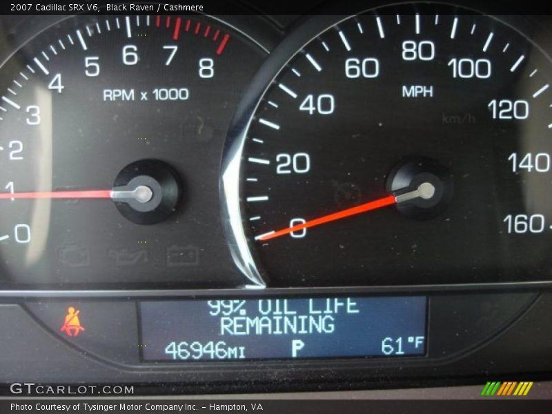 Black Raven / Cashmere 2007 Cadillac SRX V6
