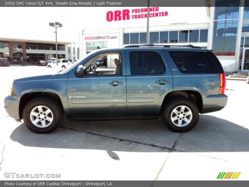 Stealth Gray Metallic / Light Titanium 2009 GMC Yukon SLT 4x4