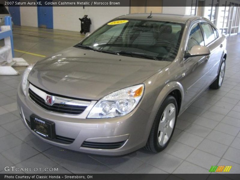 Golden Cashmere Metallic / Morocco Brown 2007 Saturn Aura XE