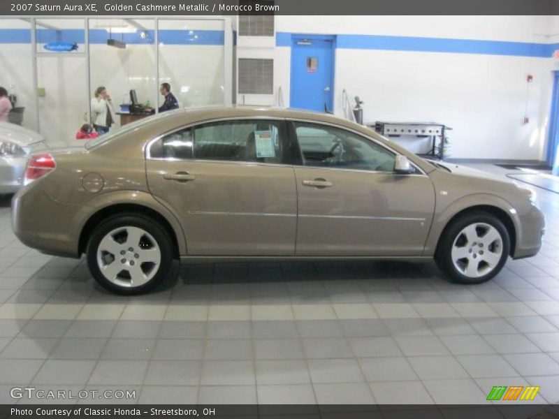 Golden Cashmere Metallic / Morocco Brown 2007 Saturn Aura XE