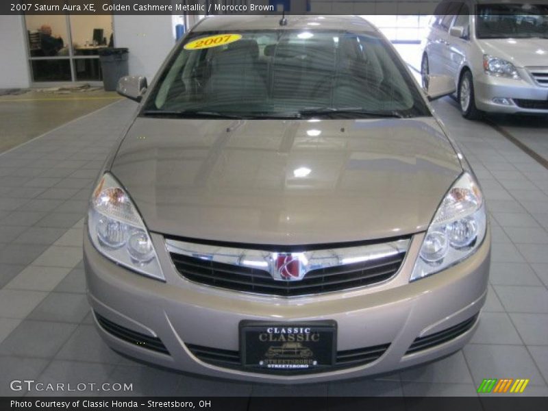 Golden Cashmere Metallic / Morocco Brown 2007 Saturn Aura XE