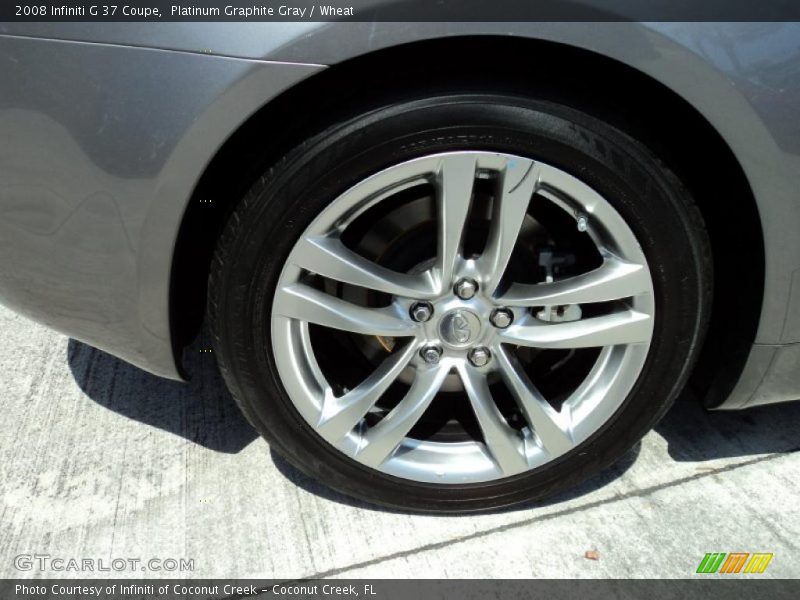  2008 G 37 Coupe Wheel