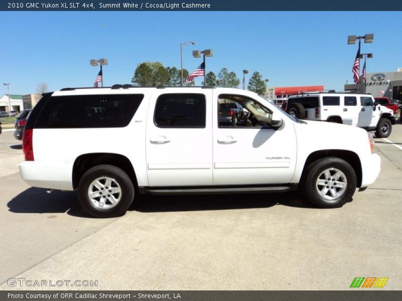 Summit White / Cocoa/Light Cashmere 2010 GMC Yukon XL SLT 4x4
