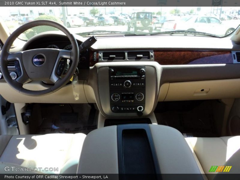 Summit White / Cocoa/Light Cashmere 2010 GMC Yukon XL SLT 4x4