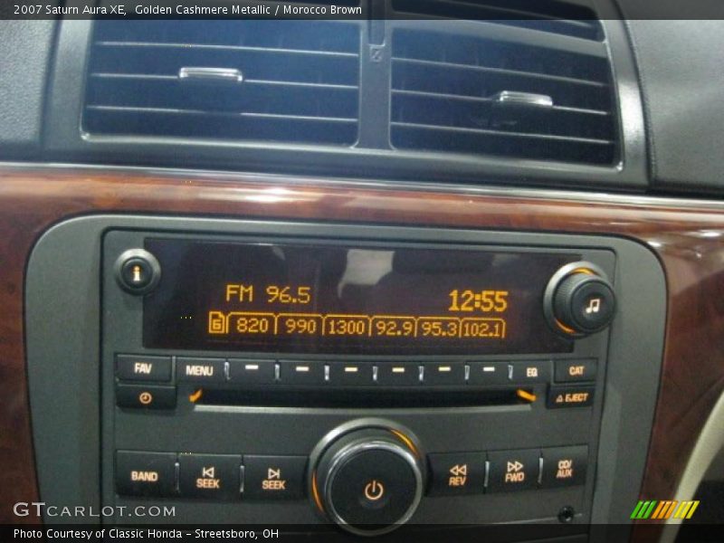 Golden Cashmere Metallic / Morocco Brown 2007 Saturn Aura XE