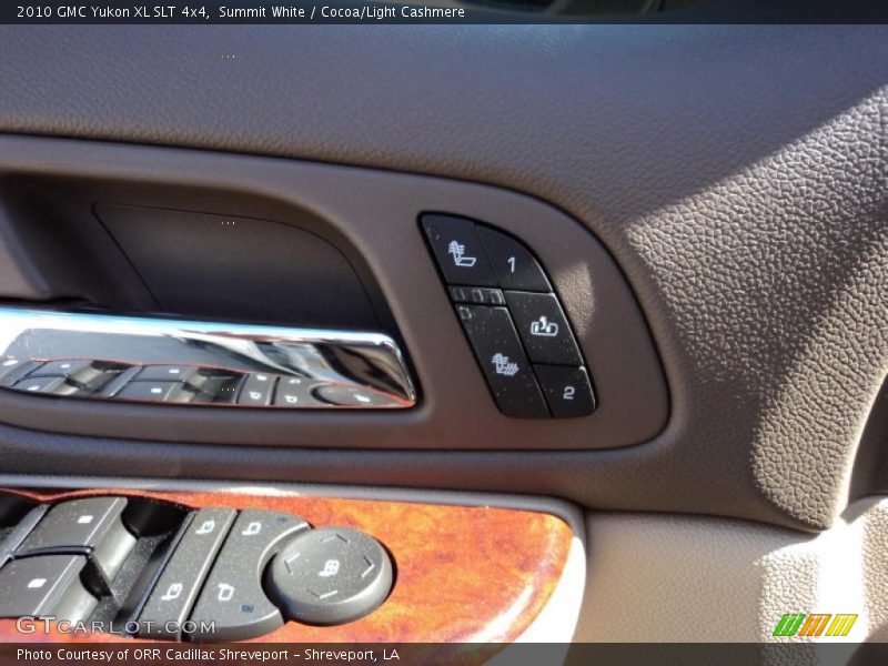Summit White / Cocoa/Light Cashmere 2010 GMC Yukon XL SLT 4x4