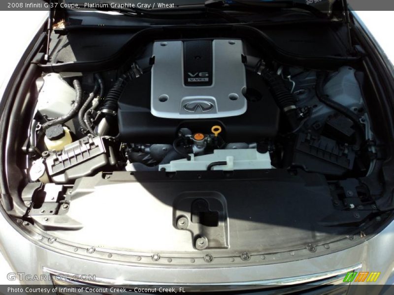  2008 G 37 Coupe Engine - 3.7 Liter DOHC 24-Valve VVT V6